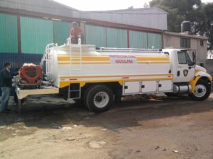 Camiones Cisterna con Bomba Contra Incendio. Pipa MAGIRUS